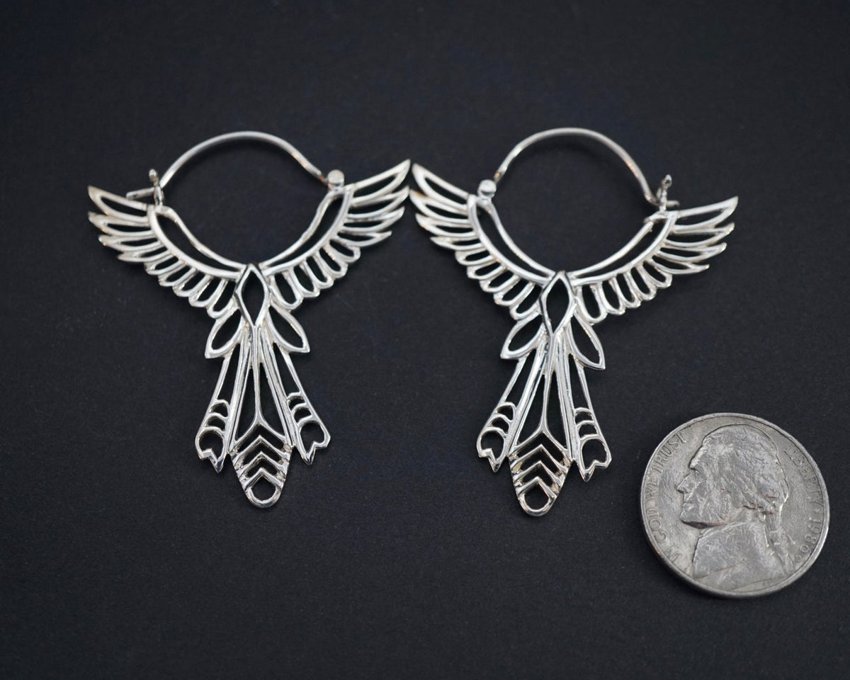 Phoenix Necklace in 925 Sterling Silver • Rebirth and Strength Symbol Pendant • Meaningful Gift for Her for New Beginnings (151)
