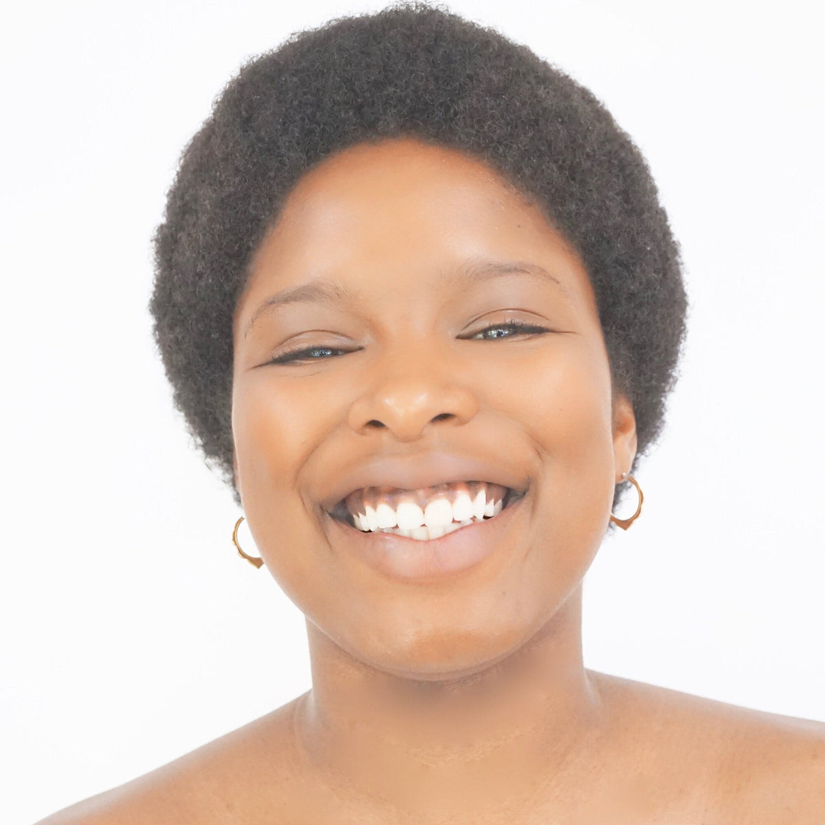 Small Hoops - Solid Sterling Silver - Moroccan Scalloped Earrings - (242S)