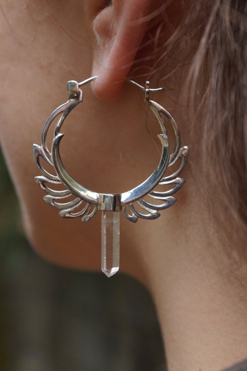 Feather Earring - large | jivita